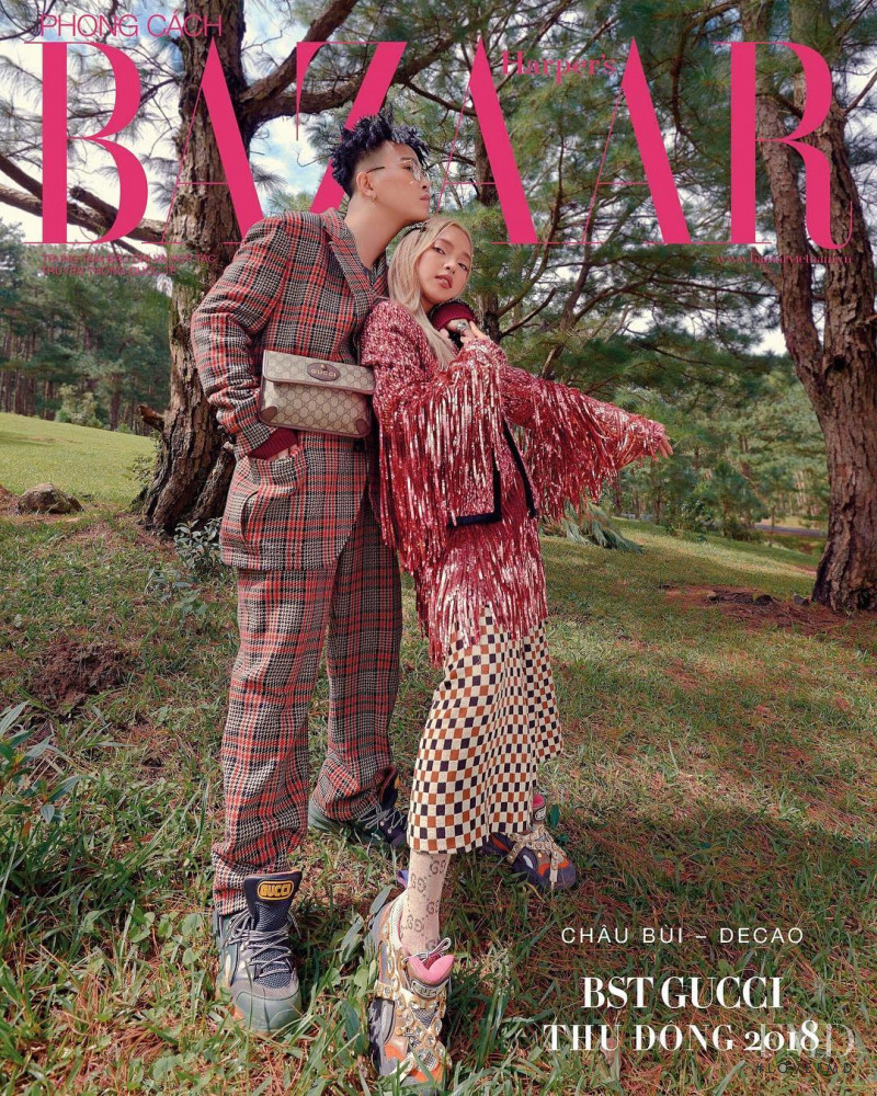  featured on the Harper\'s Bazaar Vietnam cover from September 2018