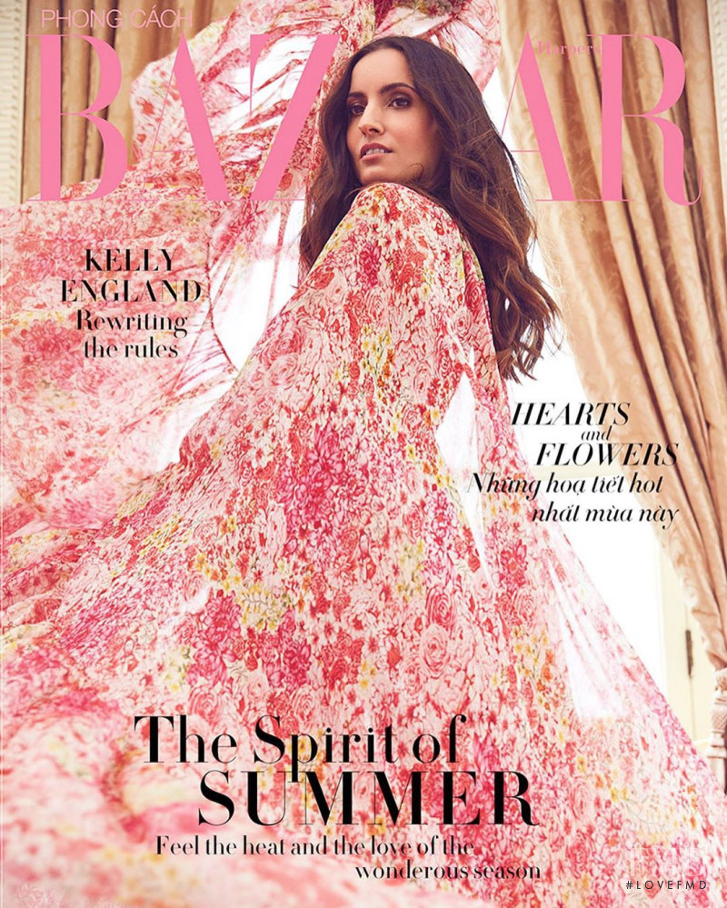 Kelly Prehn featured on the Harper\'s Bazaar Vietnam cover from July 2019