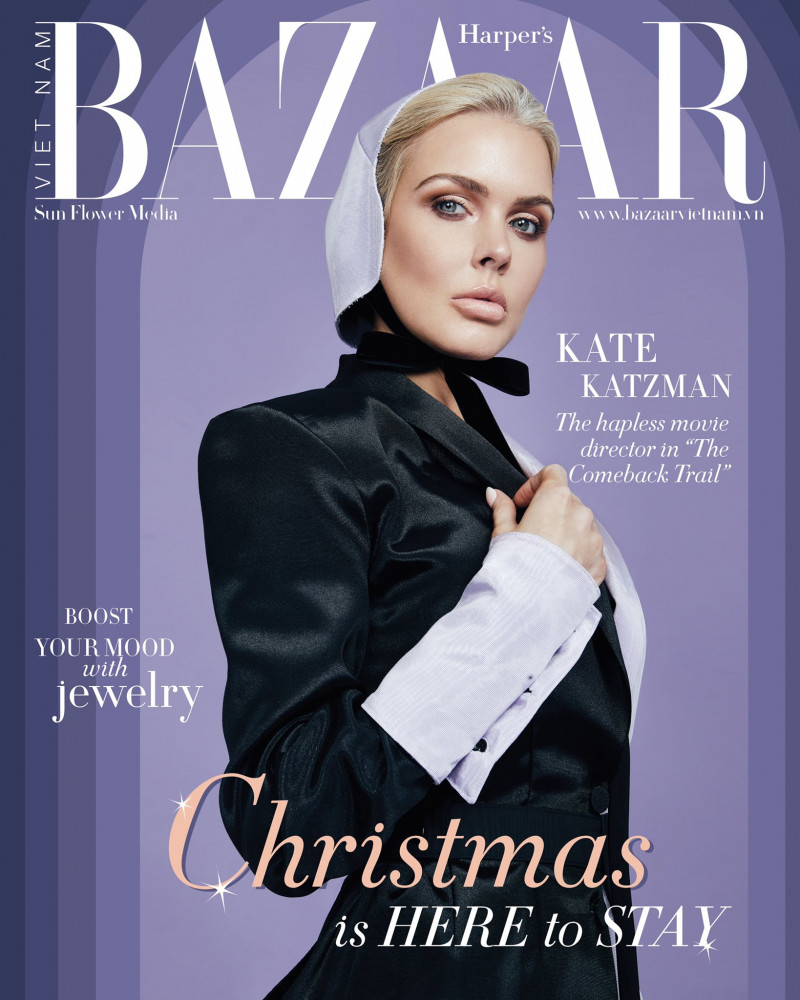 Kate Katzman featured on the Harper\'s Bazaar Vietnam cover from December 2020