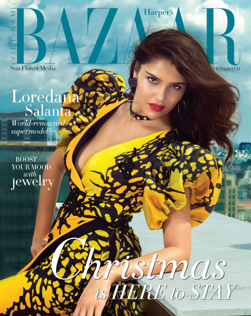 Loredana Salanta featured on the Harper\'s Bazaar Vietnam cover from December 2020