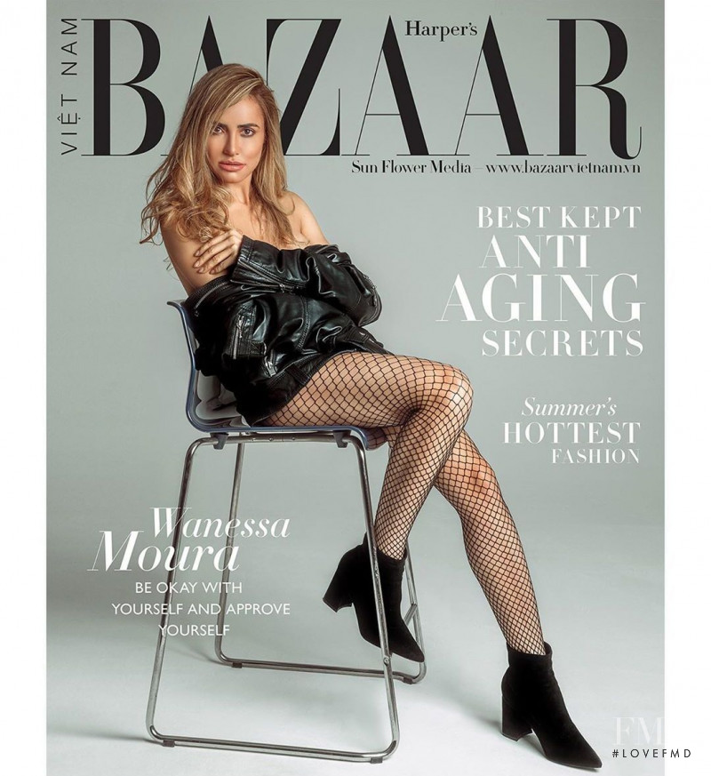Wanessa Moura featured on the Harper\'s Bazaar Vietnam cover from July 2020