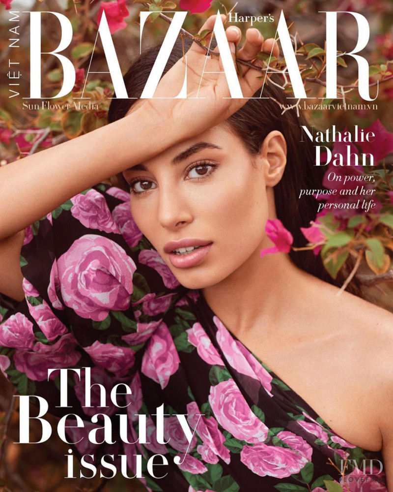 Nathalie Dahn featured on the Harper\'s Bazaar Vietnam cover from June 2020