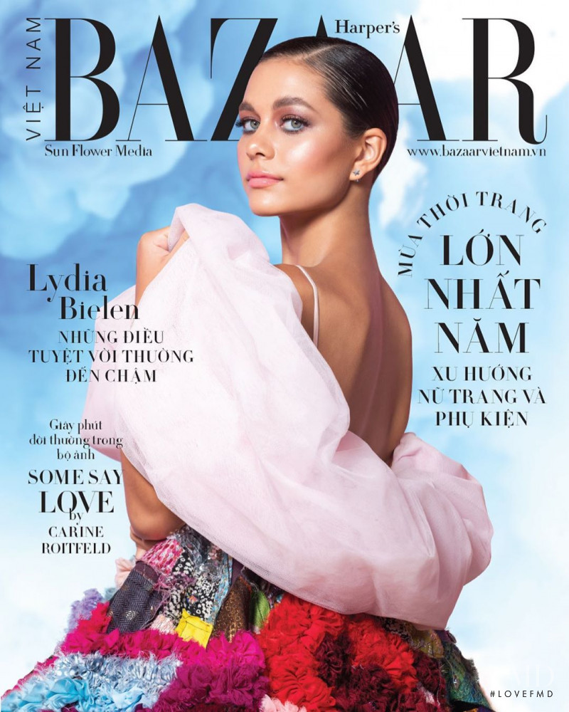  featured on the Harper\'s Bazaar Vietnam cover from March 2020