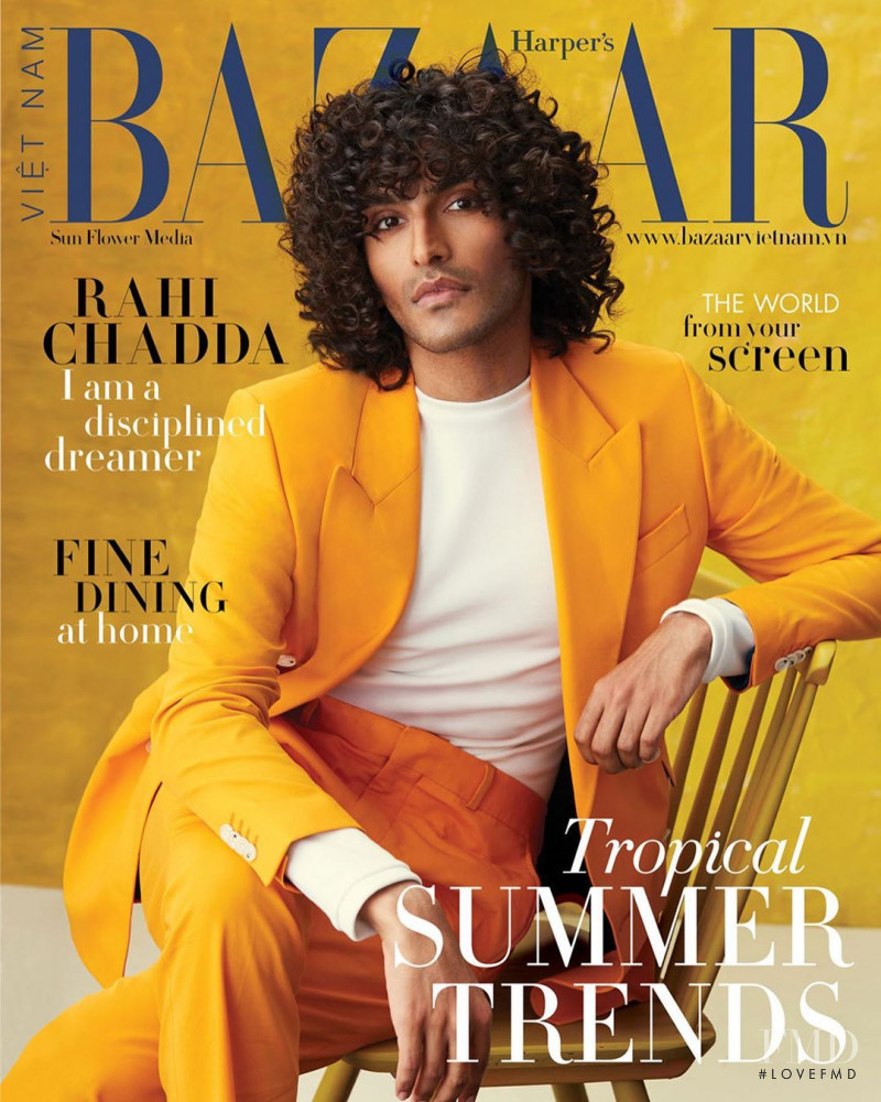 Rahi Chadda featured on the Harper\'s Bazaar Vietnam cover from May 2020