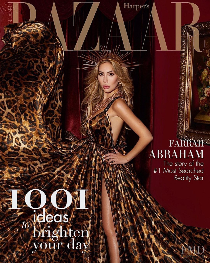 Farrah Abraham featured on the Harper\'s Bazaar Vietnam cover from January 2021