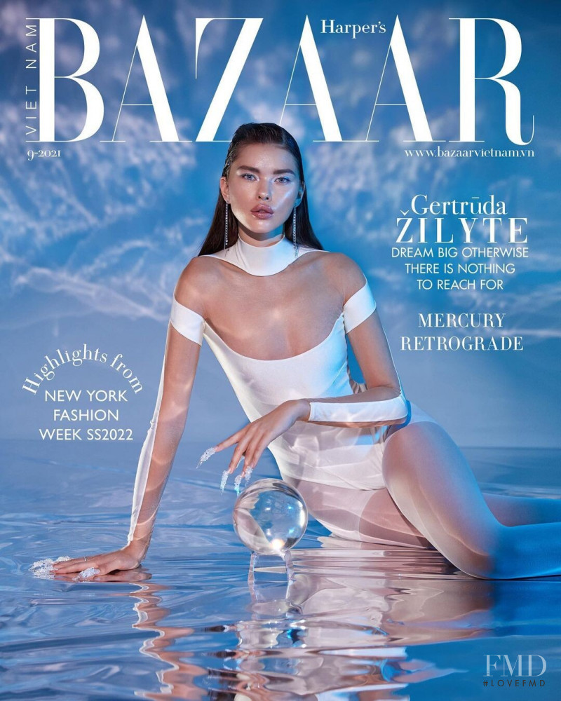  featured on the Harper\'s Bazaar Vietnam cover from September 2021