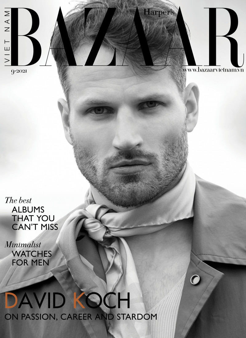 David Koch featured on the Harper\'s Bazaar Vietnam cover from September 2021