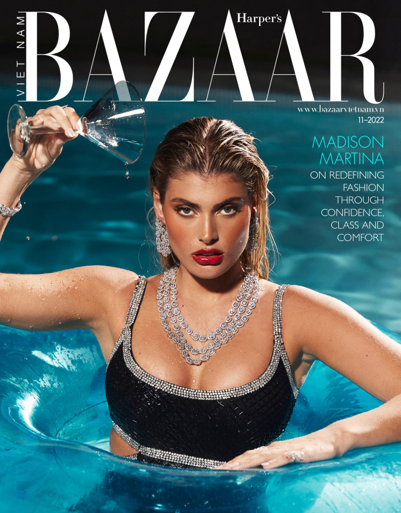  Madison Martina featured on the Harper\'s Bazaar Vietnam cover from November 2022