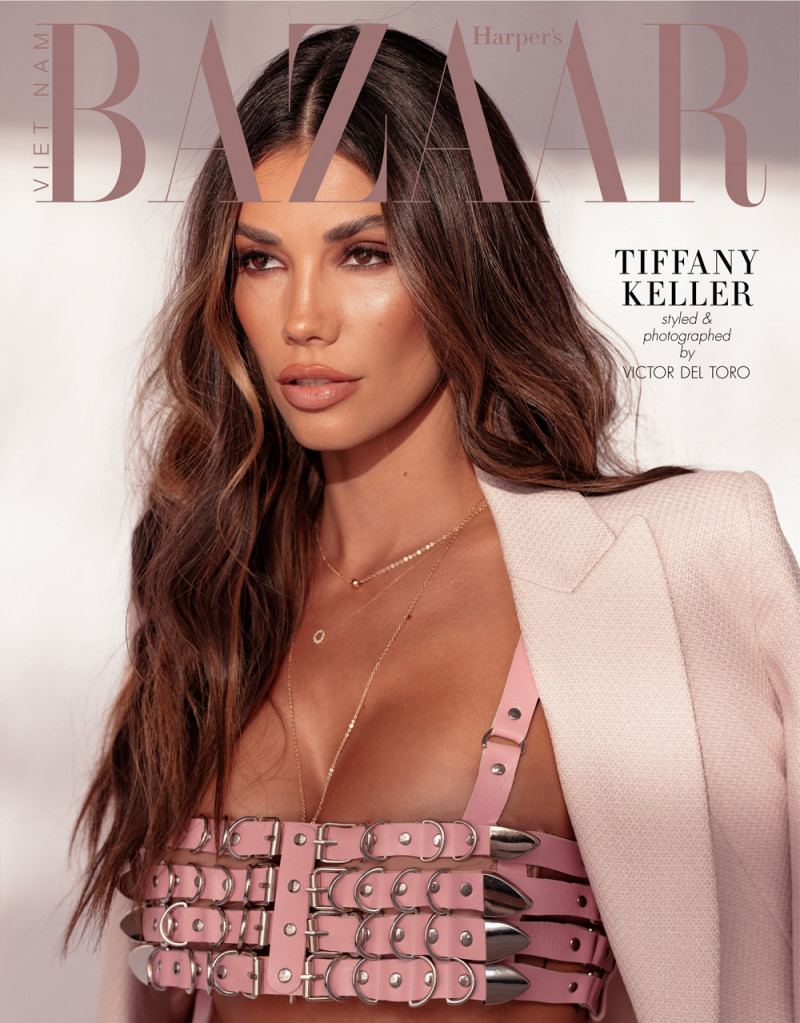 Tiffany Keller featured on the Harper\'s Bazaar Vietnam cover from November 2022