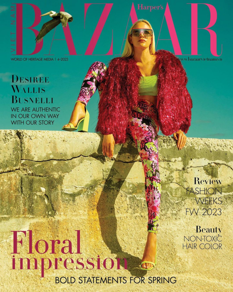 featured on the Harper\'s Bazaar Vietnam cover from April 2023