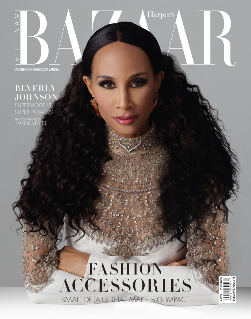 Beverly Johnson featured on the Harper\'s Bazaar Vietnam cover from April 2024
