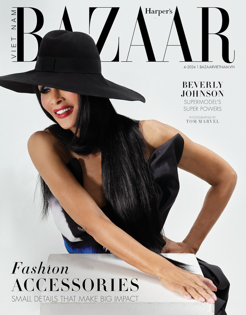 Beverly Johnson featured on the Harper\'s Bazaar Vietnam cover from April 2024