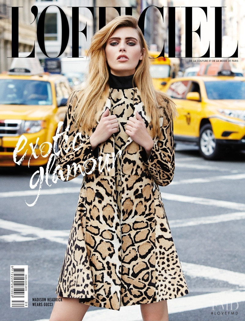 Madison Headrick featured on the L\'Officiel Thailand cover from December 2014