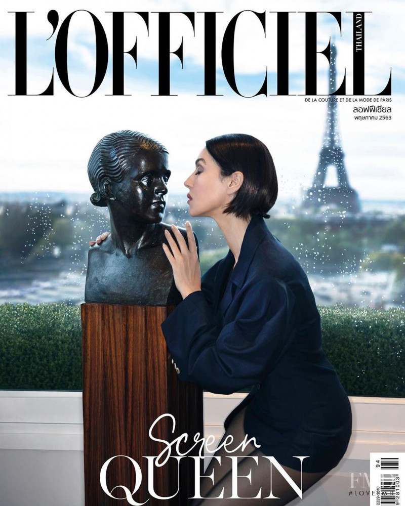 Monica Bellucci featured on the L\'Officiel Thailand cover from May 2020