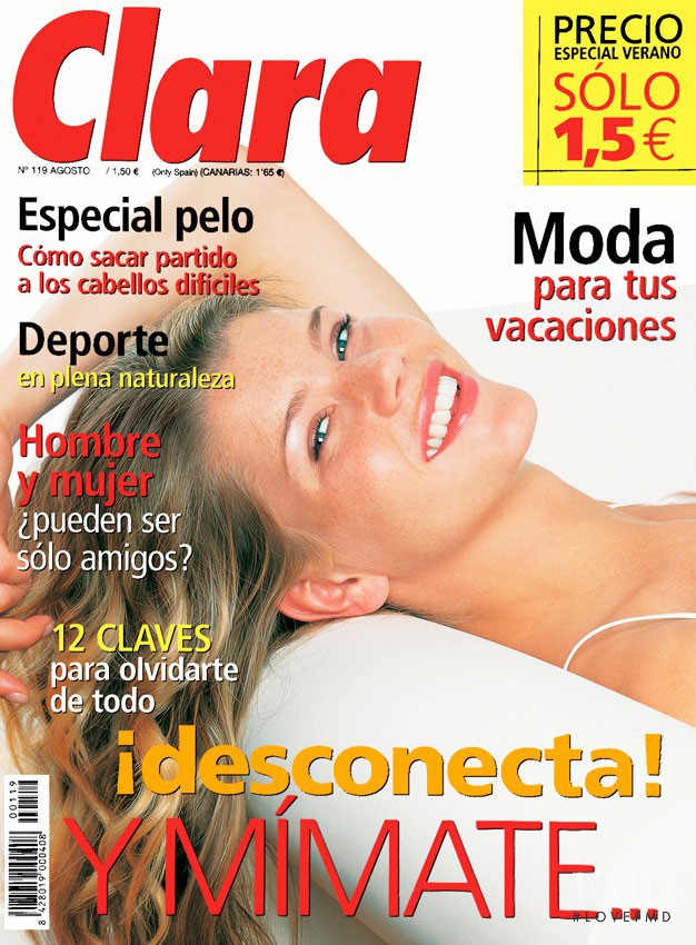  featured on the Clara cover from August 2002