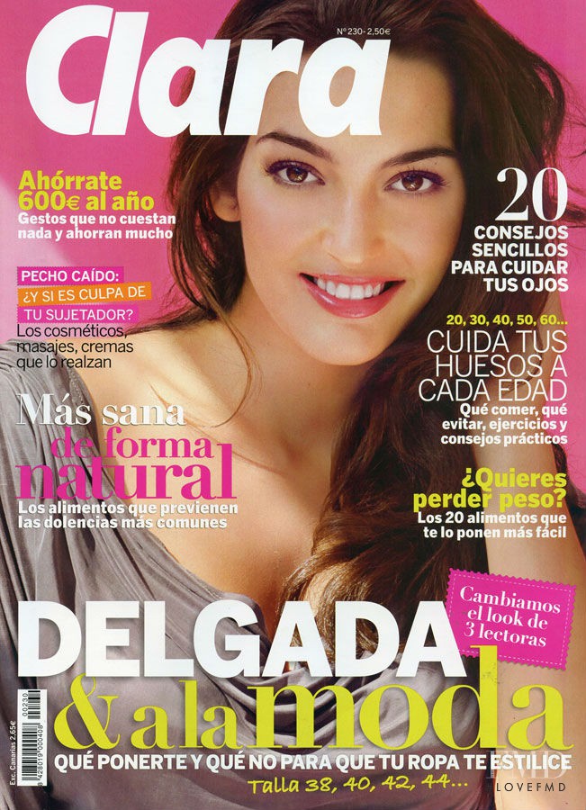 Belen featured on the Clara cover from November 2011