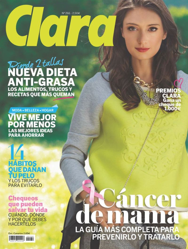  featured on the Clara cover from October 2014