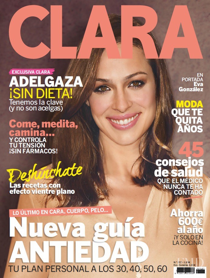 Eva Gonzalez featured on the Clara cover from February 2016