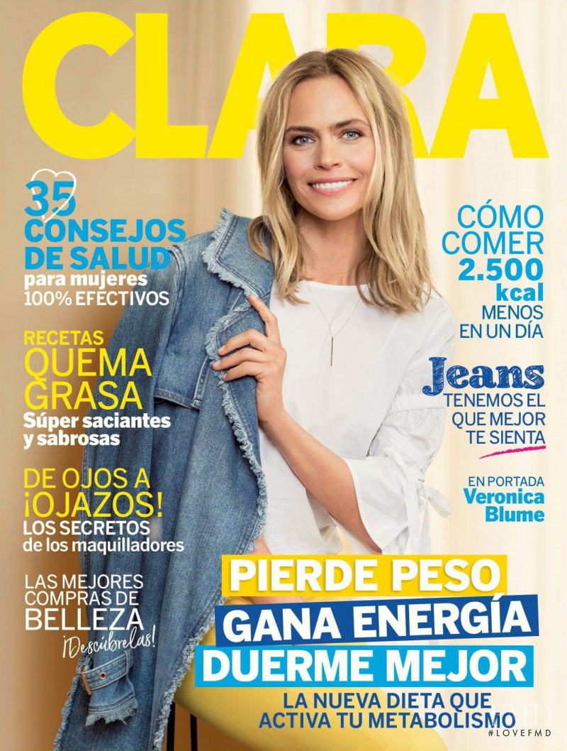 Veronica Blume featured on the Clara cover from May 2017