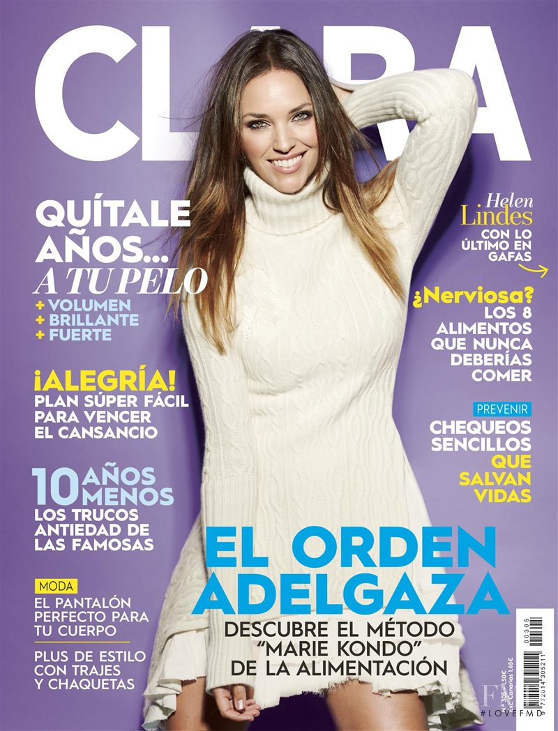 Helen Lindes featured on the Clara cover from January 2018