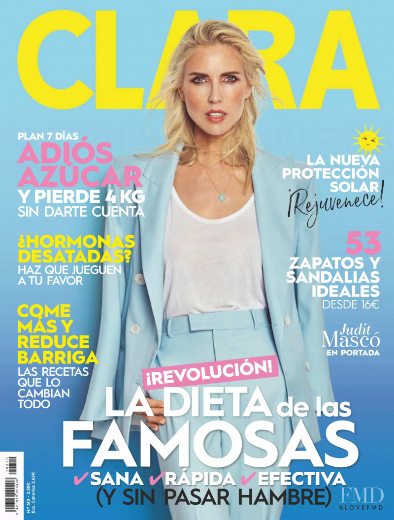 Judit Masco featured on the Clara cover from June 2018