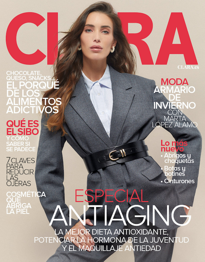Marta Lopez Alamo featured on the Clara cover from November 2023