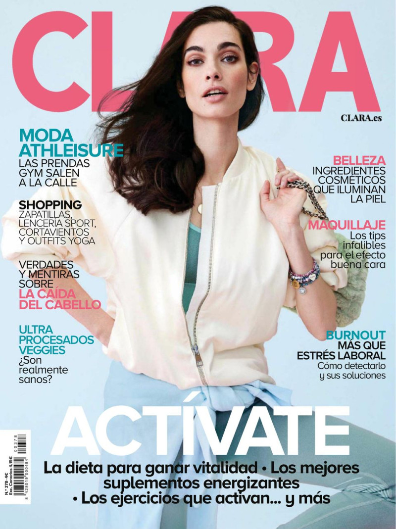 Laura Sánchez Blanco featured on the Clara cover from February 2024