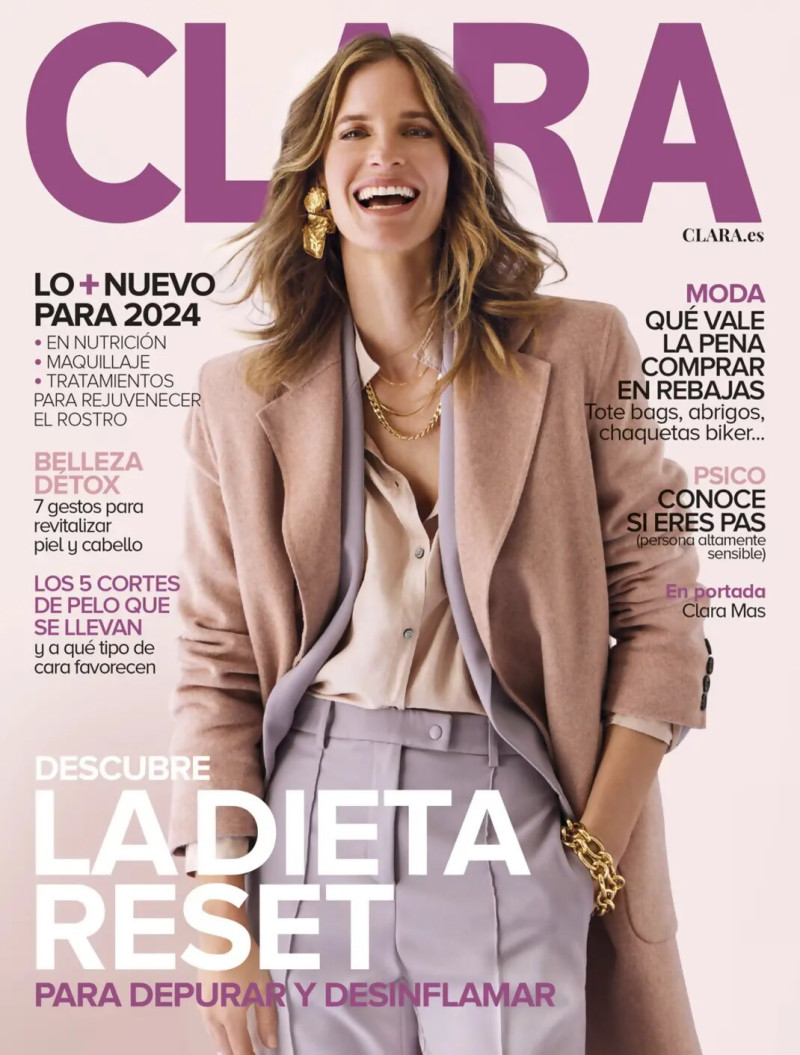 Clara Mas featured on the Clara cover from January 2024