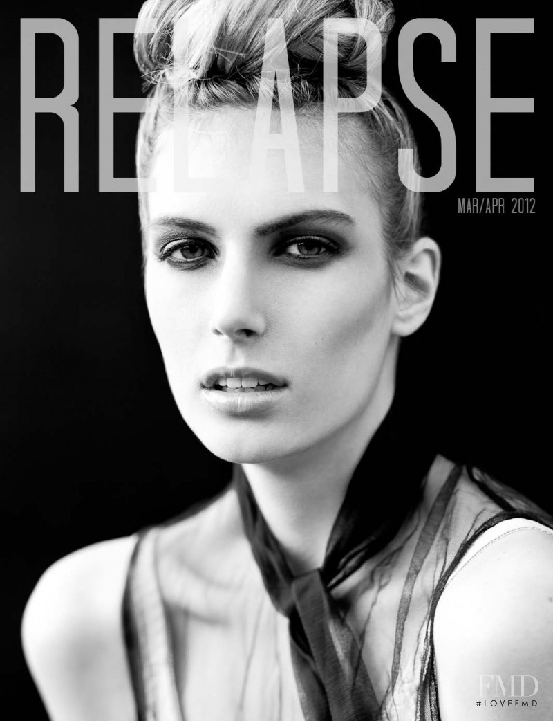 Mariel Soehner featured on the Relapse cover from March 2012
