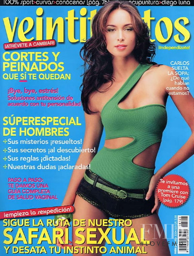 Bali Rodriguez featured on the Veintitantos cover from August 2004