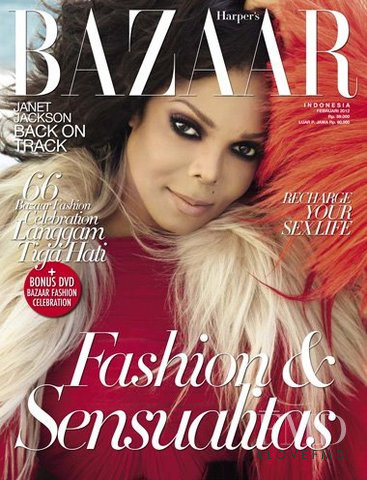  featured on the Harper\'s Bazaar Indonesia cover from February 2012
