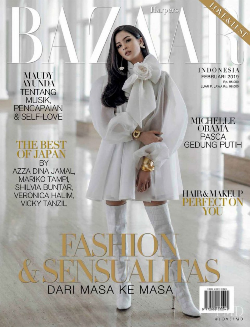  featured on the Harper\'s Bazaar Indonesia cover from February 2019