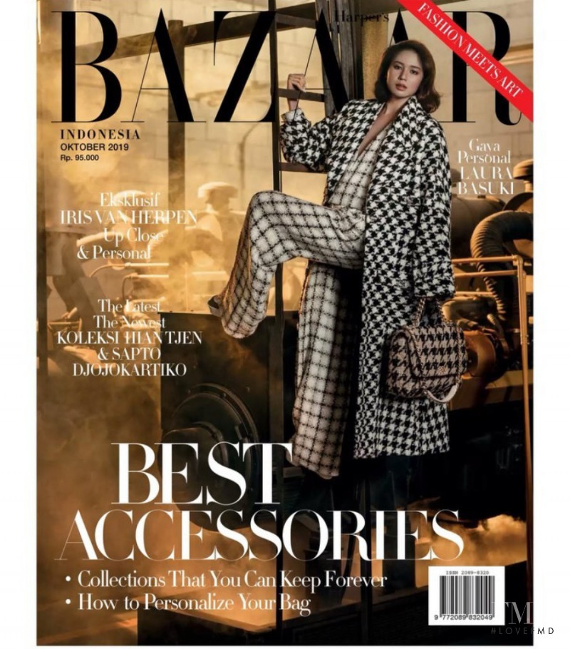  featured on the Harper\'s Bazaar Indonesia cover from October 2019