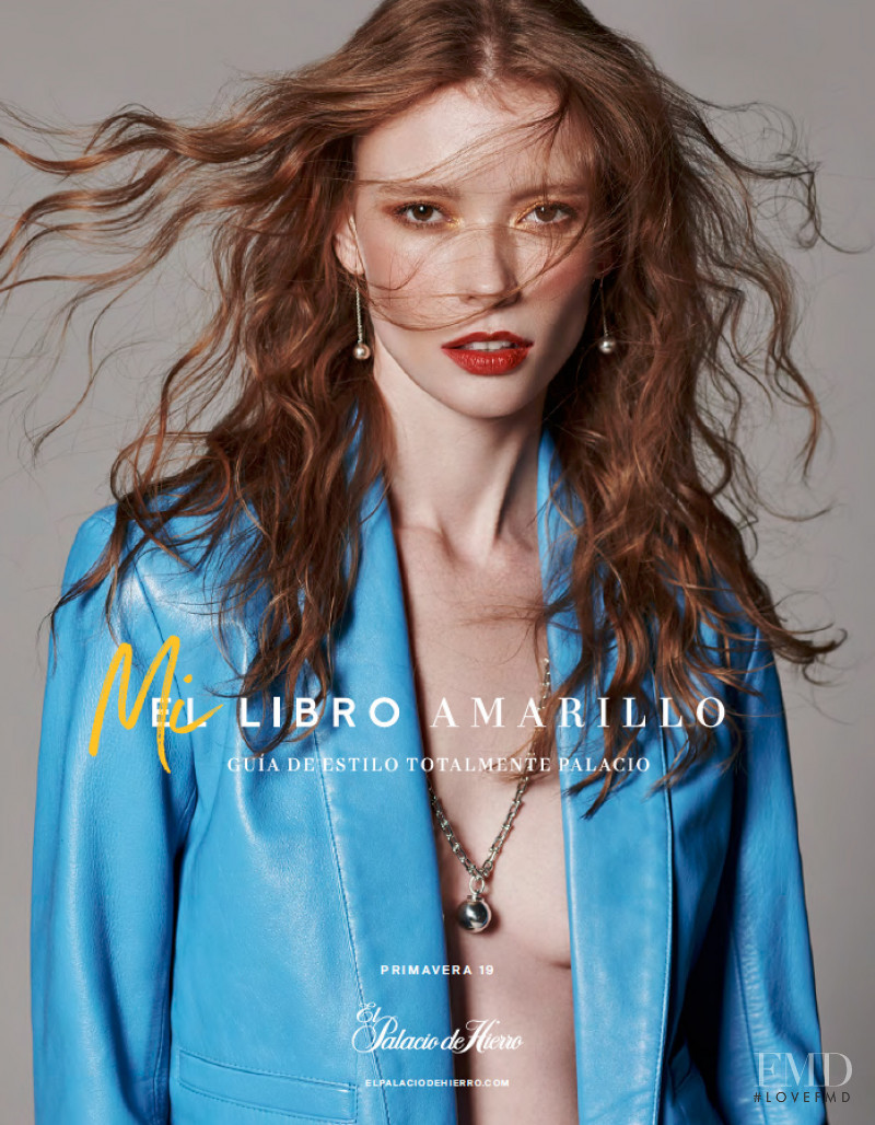 Julia Hafstrom featured on the El Libro Amarillo  cover from March 2019