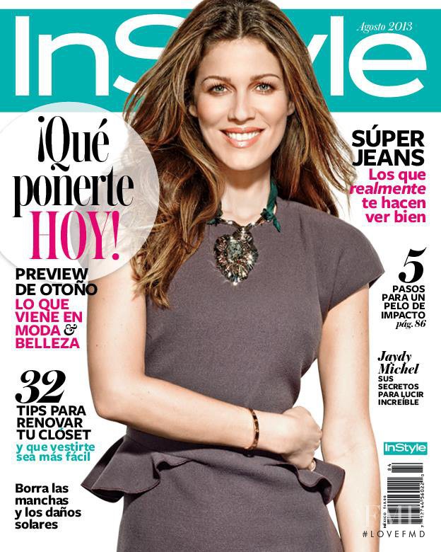 Jaydy Michel featured on the InStyle Mexico cover from August 2013