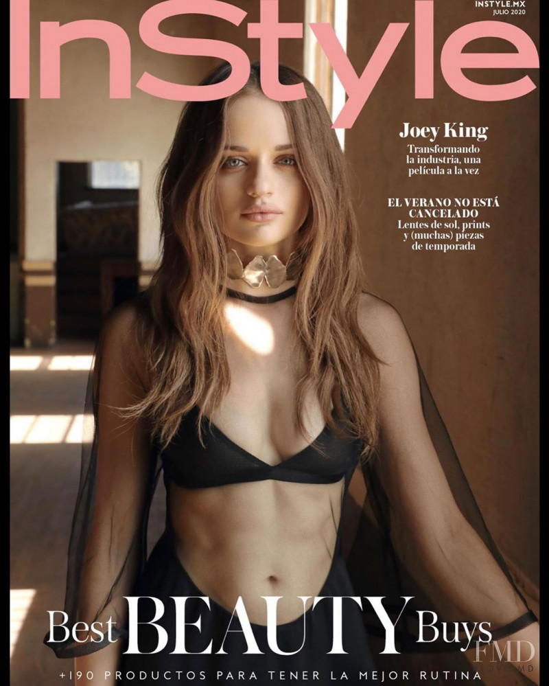 Joey King  featured on the InStyle Mexico cover from July 2020
