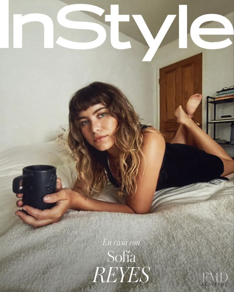 Sofia Reyes featured on the InStyle Mexico cover from June 2020