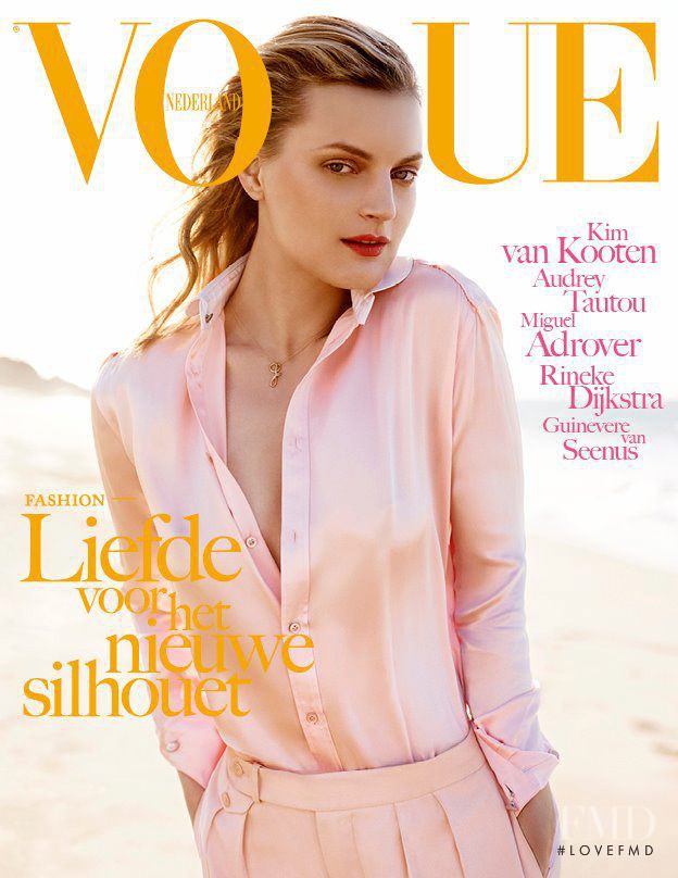 Guinevere van Seenus featured on the Vogue Netherlands cover from June 2012