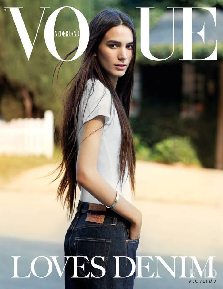 Mijo Mihaljcic featured on the Vogue Netherlands cover from May 2013
