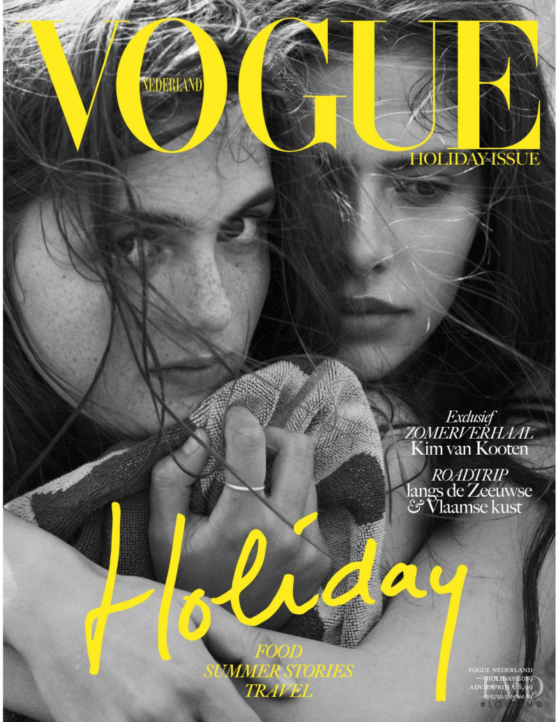  featured on the Vogue Netherlands cover from August 2019