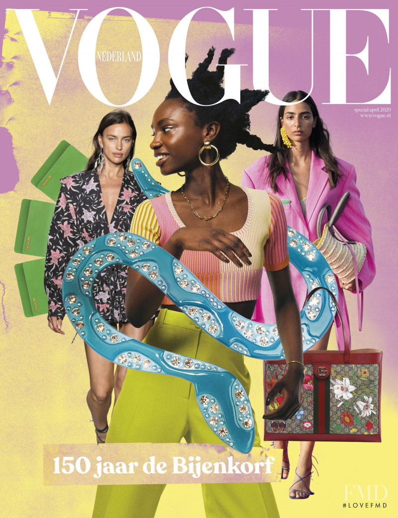 Irina Shayk featured on the Vogue Netherlands cover from April 2020