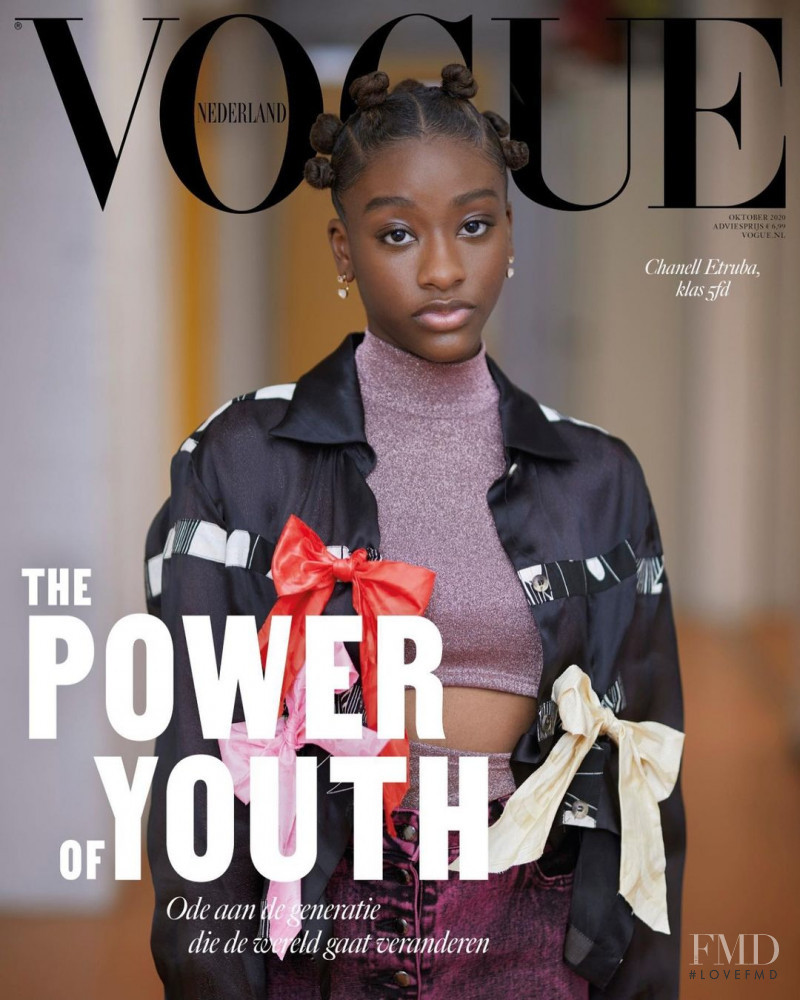  featured on the Vogue Netherlands cover from October 2020