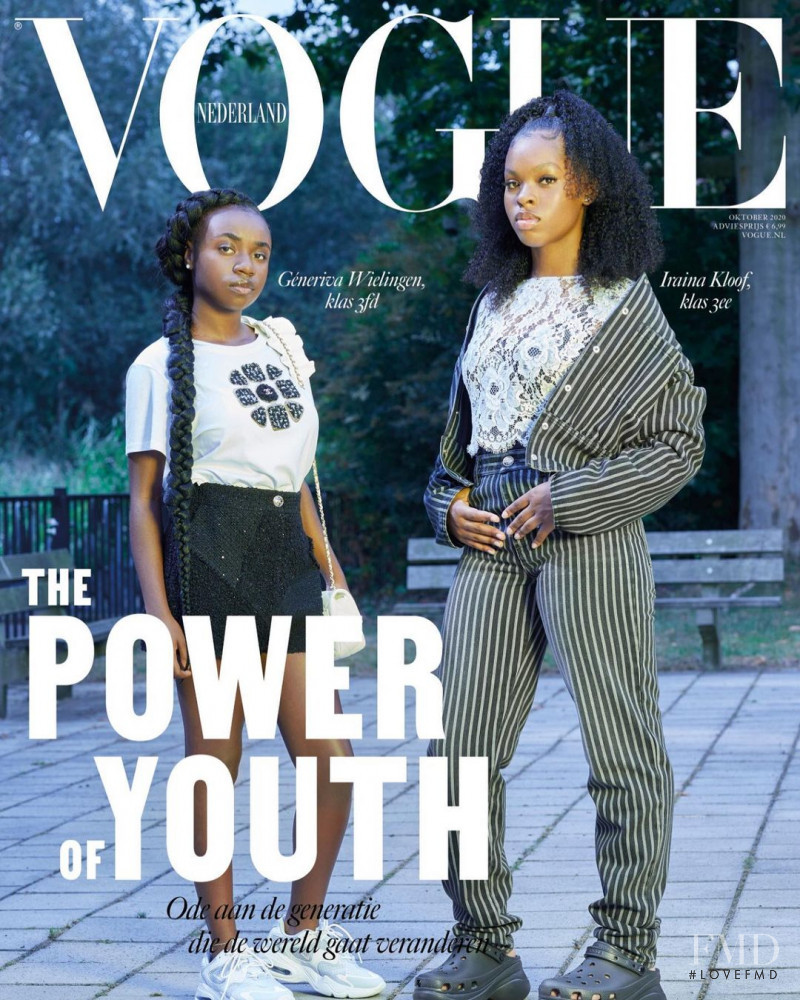  featured on the Vogue Netherlands cover from October 2020