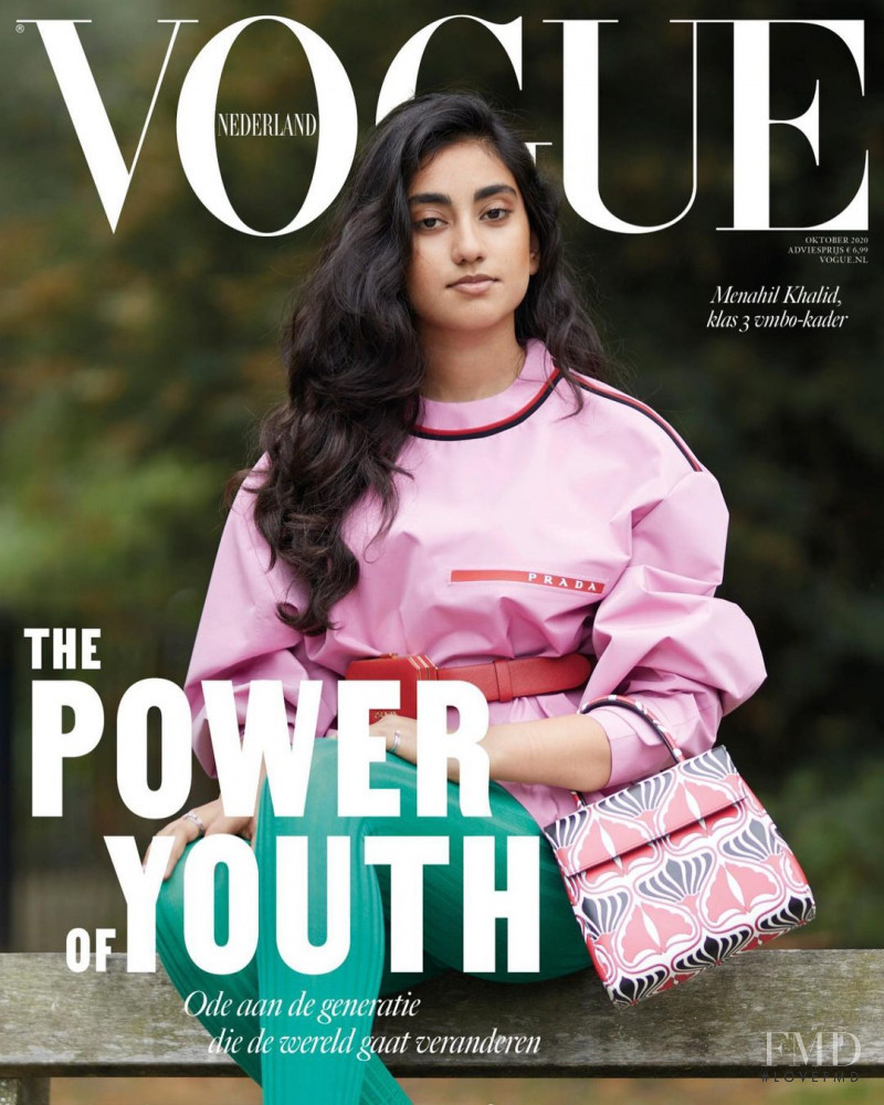  featured on the Vogue Netherlands cover from October 2020