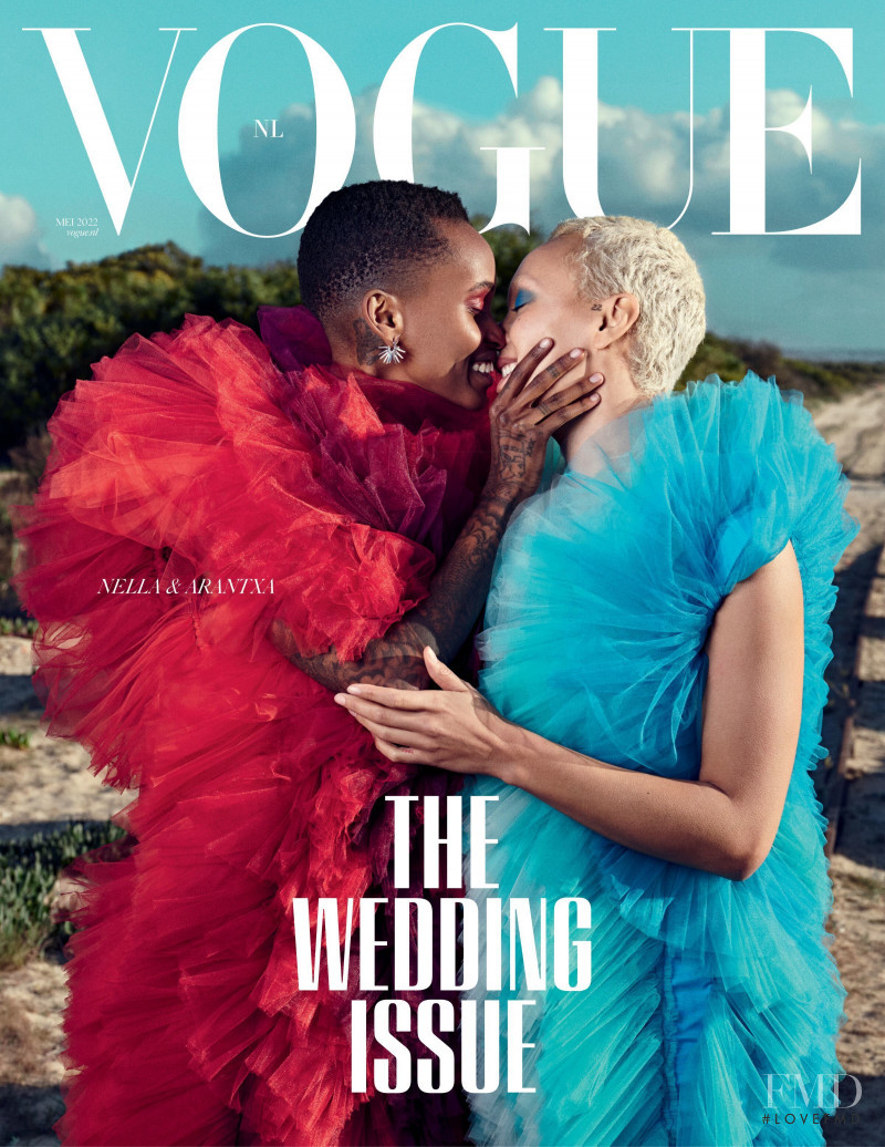 Nella Ngingo featured on the Vogue Netherlands cover from May 2022