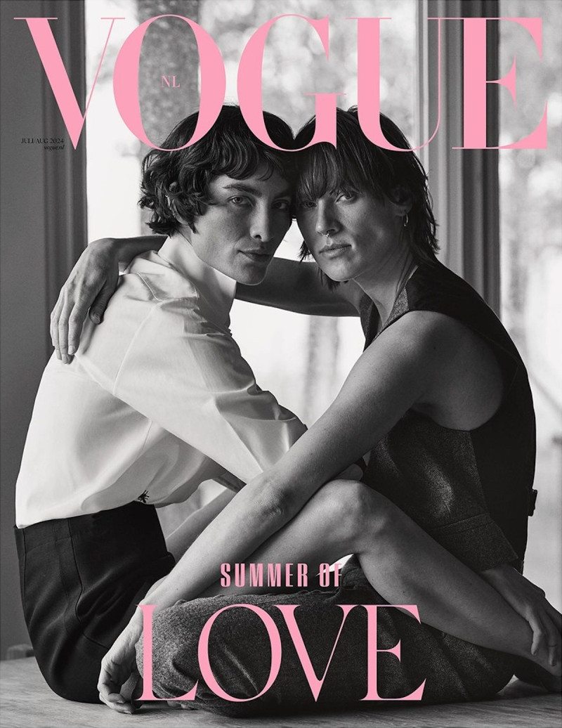 Heather Kemesky featured on the Vogue Netherlands cover from July 2024