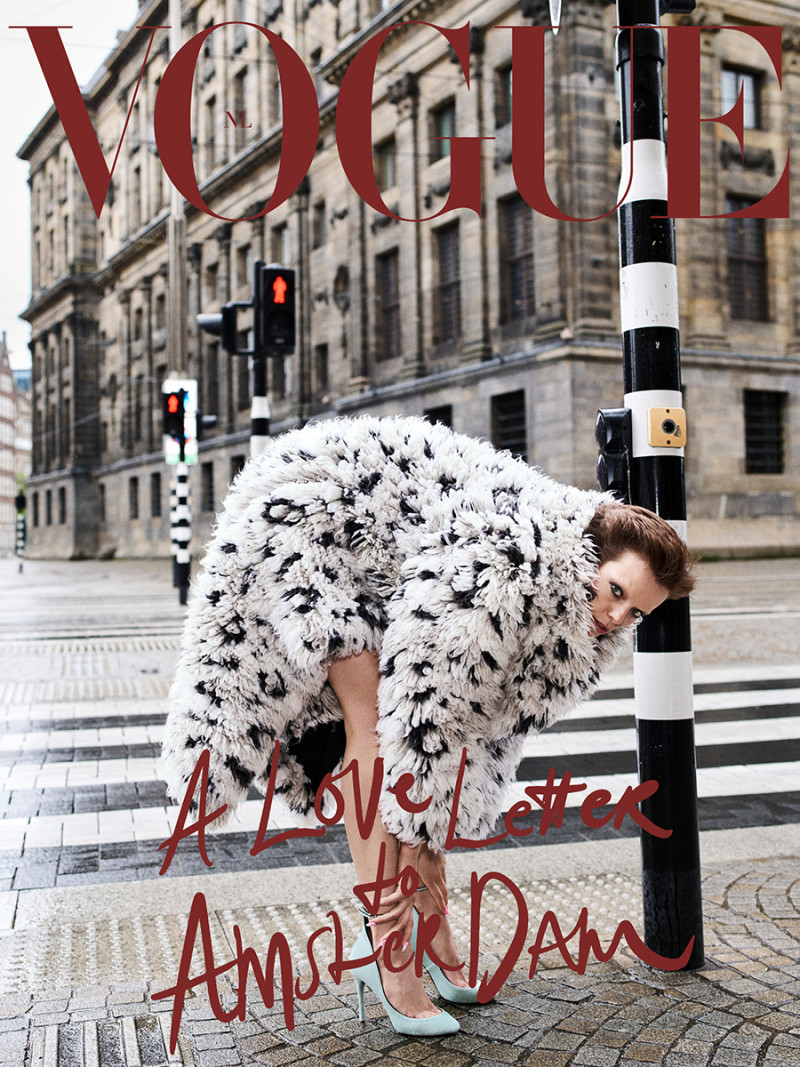 Maaike Klaasen featured on the Vogue Netherlands cover from November 2024