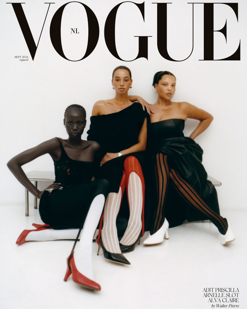 Arnelle Slot featured on the Vogue Netherlands cover from September 2024