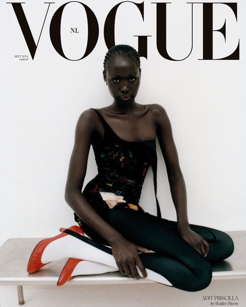 Adit Priscilla featured on the Vogue Netherlands cover from September 2024