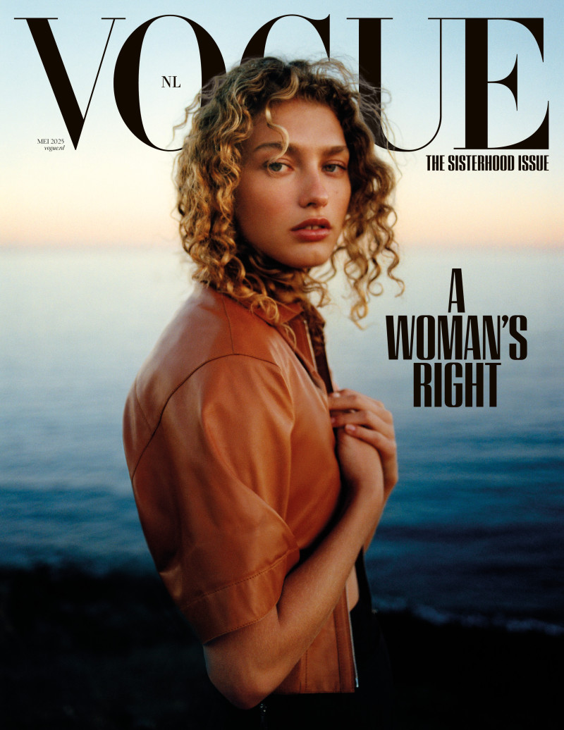 Dorit Revelis featured on the Vogue Netherlands cover from May 2025